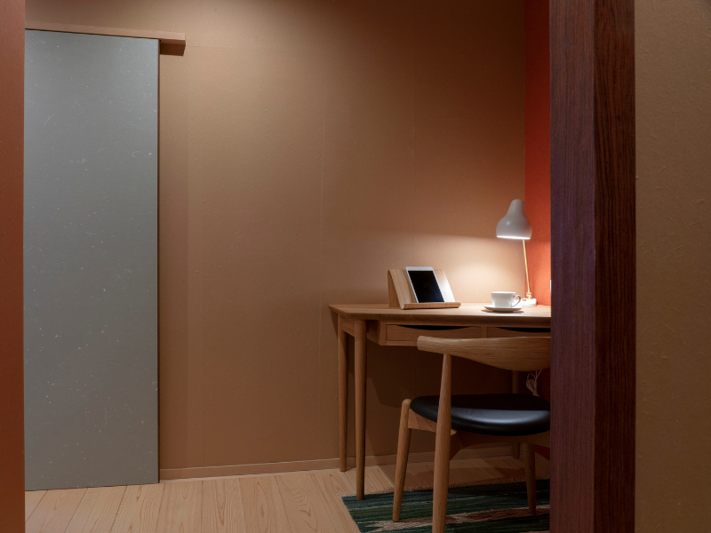 GENSOは町家リノベーションのチームです。ダイニングルームの心地良さを感じてください。